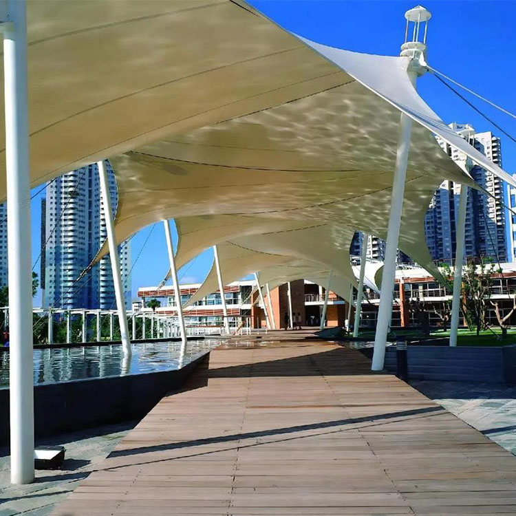 禄丰县膜结构景观棚