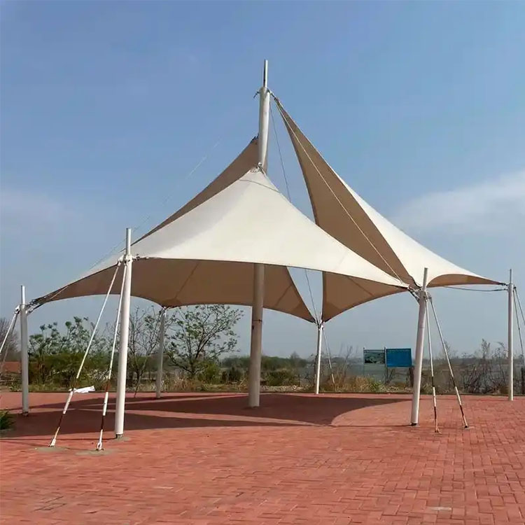 禄丰县膜结构景观棚