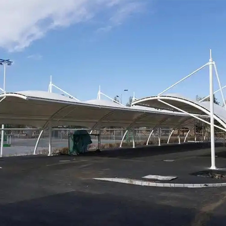 禄丰县膜结构电动车棚