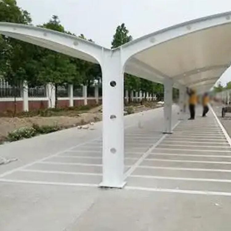 禄丰县膜结构电动车棚