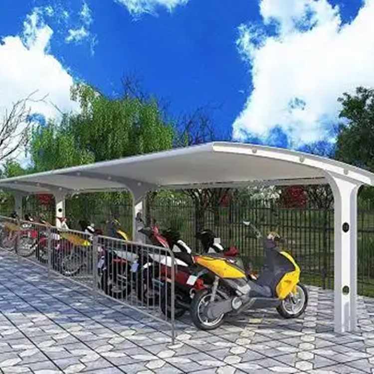 禄丰县膜结构电动车棚